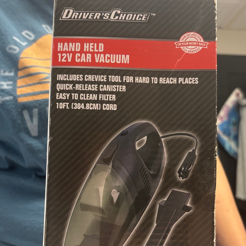 Driver's Choice Handheld 12V Car Vacuum
